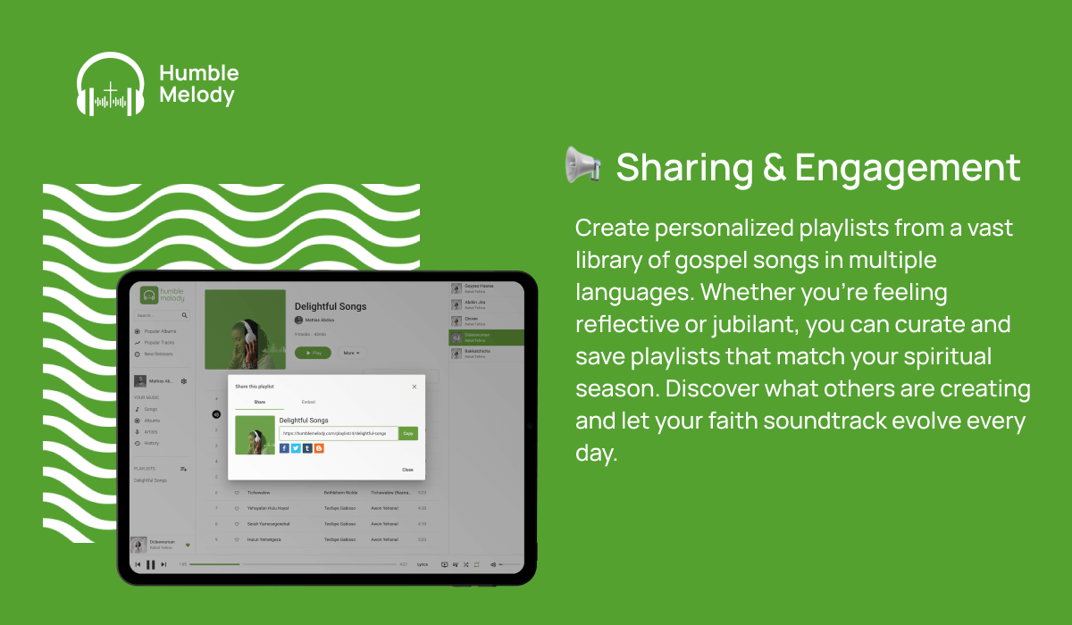 Humble Melody music player
